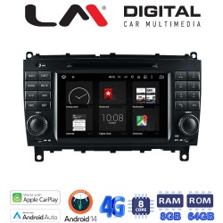 LM Digital - LM G812 P7 Οθόνη OEM Multimedia Αυτοκινήτου για CLK (W209) '04 > '12, CLS (W219) '04 > '08 (CarPlay/AndroidAuto/BT/GPS/WIFI/GPRS)