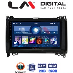 LM Digital - LM ZL4668 GPS Οθόνη OEM Multimedia Αυτοκινήτου για MERCEDES A(W169),B(W245) - SPRINTER - VITO (BT/GPS/WIFI)