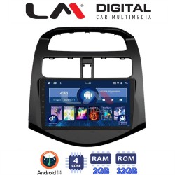 LM Digital - LM ZL4589 GPS Οθόνη OEM Multimedia Αυτοκινήτου για DAEWOO SPARK 2009>2016 (BT/GPS/WIFI)
