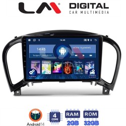 LM Digital - LM ZL4352 GPS Οθόνη OEM Multimedia Αυτοκινήτου για NISSAN JUKE 2009> (BT/GPS/WIFI)