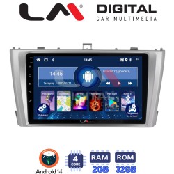 LM Digital - LM ZL4027 GPS Οθόνη OEM Multimedia Αυτοκινήτου για TOYOTA AVENSIS T27 2009 > 2016 (BT/GPS/WIFI)
