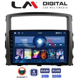 LM Digital - LM ZL4038 GPS Οθόνη OEM Multimedia Αυτοκινήτου για MITSUBISHI PAJERO 2006>2014 (BT/GPS/WIFI)