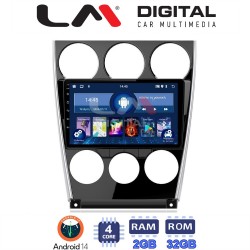 LM Digital - LM ZL4436 GPS Οθόνη OEM Multimedia Αυτοκινήτου για MAZDA 6 facelift 2005>2008 (BT/GPS/WIFI)