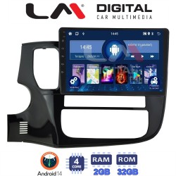 LM Digital - LM ZL4231 GPS Οθόνη OEM Multimedia Αυτοκινήτου για MITSUBISHI OUTLANDER 2013> (BT/GPS/WIFI)