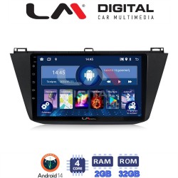 LM Digital - LM ZL4420 GPS Οθόνη OEM Multimedia Αυτοκινήτου για VOLKSWAGEN TIGUAN 2016> (BT/GPS/WIFI)