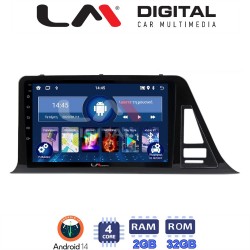 LM Digital - LM ZL4445 GPS Οθόνη OEM Multimedia Αυτοκινήτου για Toyota CH-R 2017 > (BT/GPS/WIFI)