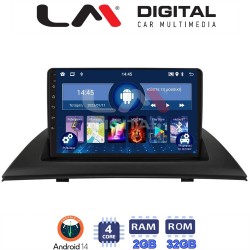 LM Digital - LM ZL4103 GPS Οθόνη OEM Multimedia Αυτοκινήτου για BMW X3 2003 > 2010 (BT/GPS/WIFI)