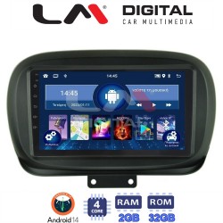 LM Digital - LM ZL4199 GPS Οθόνη OEM Multimedia Αυτοκινήτου για FIAT 500X 2014> (BT/GPS/WIFI)
