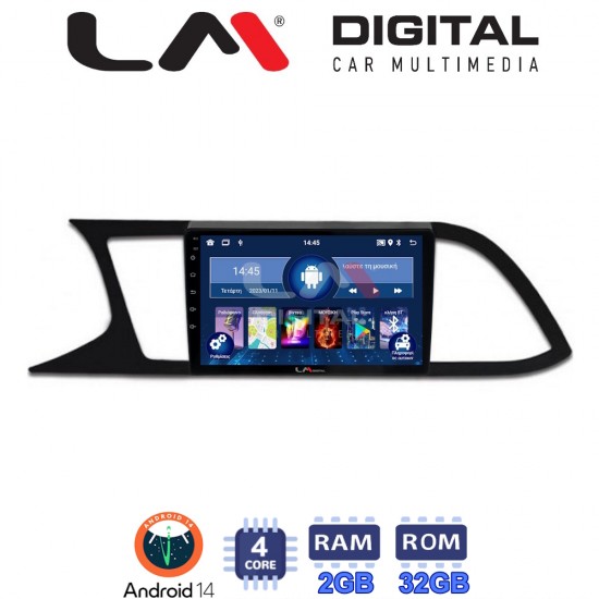 LM Digital - LM ZL4306 GPS Οθόνη OEM Multimedia Αυτοκινήτου για SEAT LEON 2012> (BT/GPS/WIFI)