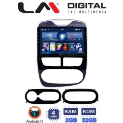 LM Digital - LM ZL4320 GPS Οθόνη OEM Multimedia Αυτοκινήτου για RENAULT CLIO 2012 > 2015 (BT/GPS/WIFI)