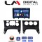 LM Digital - LM ZL4323 GPS Οθόνη OEM Multimedia Αυτοκινήτου για PEUGEOT 3008 2009>2016 & 206 2002>2006 (BT/GPS/WIFI)