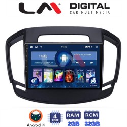 LM Digital - LM ZL4338 GPS Οθόνη OEM Multimedia Αυτοκινήτου για OPEL INSIGNIA 2014> (BT/GPS/WIFI)