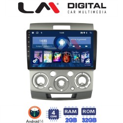 LM Digital - LM ZL4360 GPS Οθόνη OEM Multimedia Αυτοκινήτου για MAZDA BT 50 & FORD RANGER 2006>2011 (BT/GPS/WIFI)