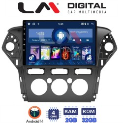 LM Digital - LM ZL4368 GPS Οθόνη OEM Multimedia Αυτοκινήτου για FORD MONDEO 2010 > 2013 (BT/GPS/WIFI)