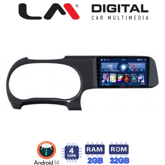LM Digital - LM ZL4388 GPS Οθόνη OEM Multimedia Αυτοκινήτου για HYUNDAI i10 2020> (BT/GPS/WIFI)