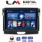 LM Digital - LM ZL4574 GPS Οθόνη OEM Multimedia Αυτοκινήτου για Ford Ranger 2015 > 2020 (BT/GPS/WIFI/GPRS)
