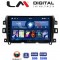 LM Digital - LM ZL4716 GPS Οθόνη OEM Multimedia Αυτοκινήτου για Nissan Navara D23 2016> (BT/GPS/WIFI)