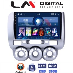 LM Digital - LM ZL4730 GPS Οθόνη OEM Multimedia Αυτοκινήτου για HONDA JAZZ 2002>2009 (BT/GPS/WIFI)