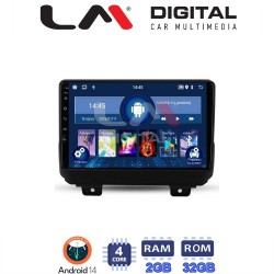 LM Digital - LM ZL4746 GPS Οθόνη OEM Multimedia Αυτοκινήτου για JEEP WRANGLER 2018> (BT/GPS/WIFI)