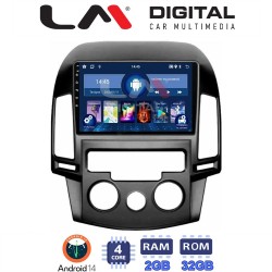 LM Digital - LM ZL4043AC GPS Οθόνη OEM Multimedia Αυτοκινήτου για HYUNDAI i30 2007-2012 (BT/GPS/WIFI)