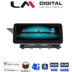LM Digital - LM G888M10 SQ Οθόνη OEM Multimedia Αυτοκινήτου για MERCEDES GLK (X204) 2008 > 2014 (CarPlay/AndroidAuto/BT/GPS/WIFI/GPRS)