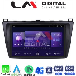 LM Digital - LM ZT8012 GPS Οθόνη OEM Multimedia Αυτοκινήτου για Mazda 6 2008 > 2012 (CarPlay/AndroidAuto/BT/GPS/WIFI/GPRS)
