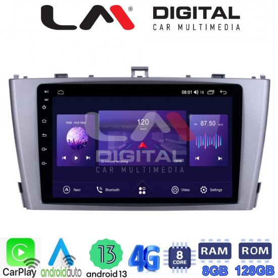 LM Digital - LM ZT8027 GPS Οθόνη OEM Multimedia Αυτοκινήτου για TOYOTA AVENSIS T27 2009 > 2016 (CarPlay/AndroidAuto/BT/GPS/WIFI/GPRS)