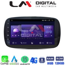 LM Digital - LM ZT8029 GPS Οθόνη OEM Multimedia Αυτοκινήτου για SMART ForTwo 2015> (CarPlay/AndroidAuto/BT/GPS/WIFI/GPRS)