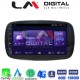 LM Digital - LM ZT8029 GPS Οθόνη OEM Multimedia Αυτοκινήτου για SMART ForTwo 2015> (CarPlay/AndroidAuto/BT/GPS/WIFI/GPRS)