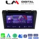 LM Digital - LM ZT8034 GPS Οθόνη OEM Multimedia Αυτοκινήτου για MAZDA 3 2009>2014 (CarPlay/AndroidAuto/BT/GPS/WIFI/GPRS)