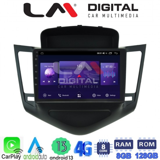 LM Digital - LM ZT8045 GPS Οθόνη OEM Multimedia Αυτοκινήτου για CHEVROLET CRUZE 2008>2013 (CarPlay/AndroidAuto/BT/GPS/WIFI/GPRS)
