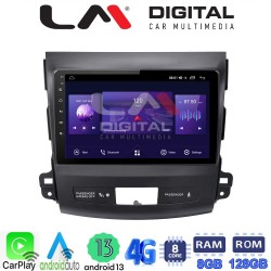 LM Digital - LM ZT8056 GPS Οθόνη OEM Multimedia Αυτοκινήτου για OUTLANDER, C CROSSER,4007 2006>2012 (CarPlay/AndroidAuto/BT/GPS/WIFI/GPRS)