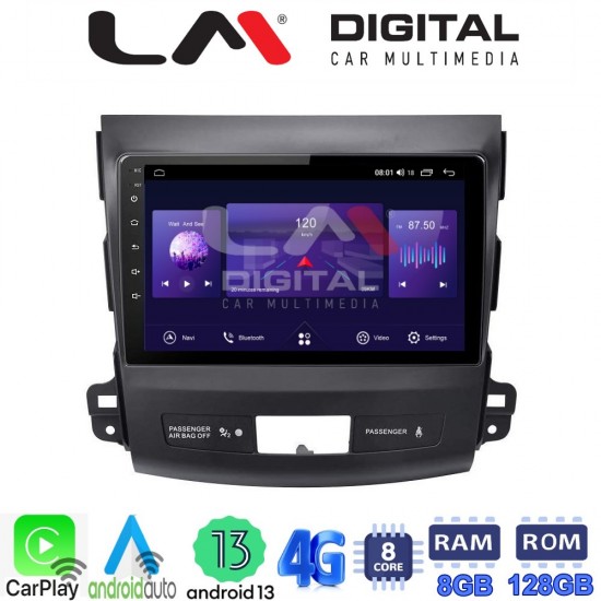 LM Digital - LM ZT8056 GPS Οθόνη OEM Multimedia Αυτοκινήτου για OUTLANDER, C CROSSER,4007 2006>2012 (CarPlay/AndroidAuto/BT/GPS/WIFI/GPRS)