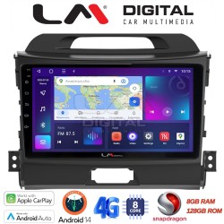 LM Digital - LM ZT8074 GPS Οθόνη OEM Multimedia Αυτοκινήτου για KIA SPORTAGE 2010>2015 (CarPlay/AndroidAuto/BT/GPS/WIFI/GPRS)