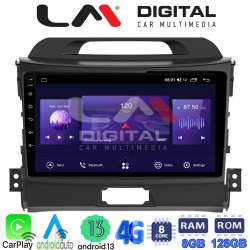 LM Digital - LM ZT8074 GPS Οθόνη OEM Multimedia Αυτοκινήτου για KIA SPORTAGE 2010>2015 (CarPlay/AndroidAuto/BT/GPS/WIFI/GPRS)