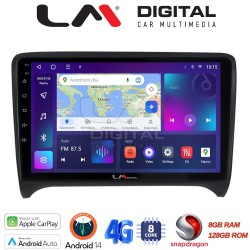 LM Digital - LM ZT8078 GPS Οθόνη OEM Multimedia Αυτοκινήτου για AUDI TT 2007 > 2014 (CarPlay/AndroidAuto/BT/GPS/WIFI/GPRS)