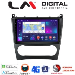 LM Digital - LM ZT8093 GPS Οθόνη OEM Multimedia Αυτοκινήτου για MERCEDES C class (W203) – CLC 2004>2008 (CarPlay/AndroidAuto/BT/GPS/WIFI/GPRS)