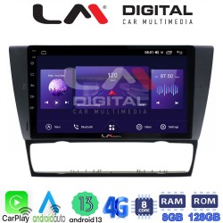 LM Digital - LM ZT8095 GPS Οθόνη OEM Multimedia Αυτοκινήτου για BMW σειρά 3 (E90-91-92-93) 2005-2012 (CarPlay/AndroidAuto/BT/GPS/WIFI/GPRS)