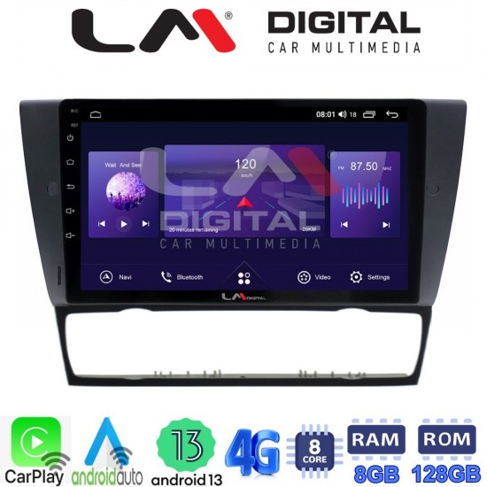 LM Digital - LM ZT8095 GPS Οθόνη OEM Multimedia Αυτοκινήτου για BMW σειρά 3 (E90-91-92-93) 2005-2012 (CarPlay/AndroidAuto/BT/GPS/WIFI/GPRS)