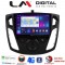 LM Digital - LM ZT8150 GPS Οθόνη OEM Multimedia Αυτοκινήτου για FORD FOCUS 2015>2018 (CarPlay/AndroidAuto/BT/GPS/WIFI/GPRS)
