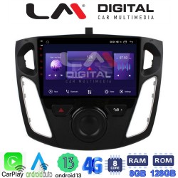 LM Digital - LM ZT8150 GPS Οθόνη OEM Multimedia Αυτοκινήτου για FORD FOCUS 2015>2018 (CarPlay/AndroidAuto/BT/GPS/WIFI/GPRS)