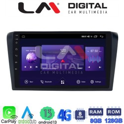 LM Digital - LM ZT8161 GPS Οθόνη OEM Multimedia Αυτοκινήτου για MAZDA 3 2003 > 2008 (CarPlay/AndroidAuto/BT/GPS/WIFI/GPRS)