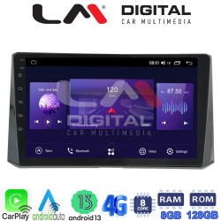 LM Digital - LM ZT8204 GPS Οθόνη OEM Multimedia Αυτοκινήτου για Toyota Corolla 2019> (CarPlay/AndroidAuto/BT/GPS/WIFI/GPRS)