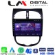 LM Digital - LM ZT8206 GPS Οθόνη OEM Multimedia Αυτοκινήτου για Peugeot 206 2002 > 2006 (CarPlay/AndroidAuto/BT/GPS/WIFI/GPRS)