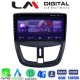 LM Digital - LM ZT8207 GPS Οθόνη OEM Multimedia Αυτοκινήτου για PEUGEOT 207 2007>2013 (CarPlay/AndroidAuto/BT/GPS/WIFI/GPRS)