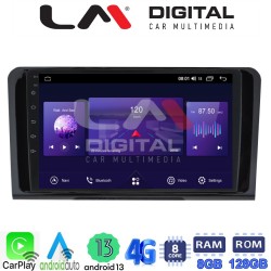 LM Digital - LM ZT8213 GPS Οθόνη OEM Multimedia Αυτοκινήτου για MERCEDES ML 2005>2011 (CarPlay/AndroidAuto/BT/GPS/WIFI/GPRS)
