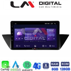 LM Digital - LM ZT8219 GPS Οθόνη OEM Multimedia Αυτοκινήτου για BMW X1 (E84) 2009>2014 (CarPlay/AndroidAuto/BT/GPS/WIFI/GPRS)