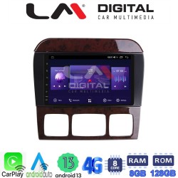 LM Digital - LM ZT8220 GPS Οθόνη OEM Multimedia Αυτοκινήτου για MERCEDES S (W220) 1998>2005 (CarPlay/AndroidAuto/BT/GPS/WIFI/GPRS)