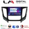 LM Digital - LM ZT8230 GPS Οθόνη OEM Multimedia Αυτοκινήτου για Mitsubishi L200 2014 >Μόνο για αυτοκίνητα με Κλιματισμό (CarPlay/AndroidAuto/BT/GPS/WIFI/GPRS)