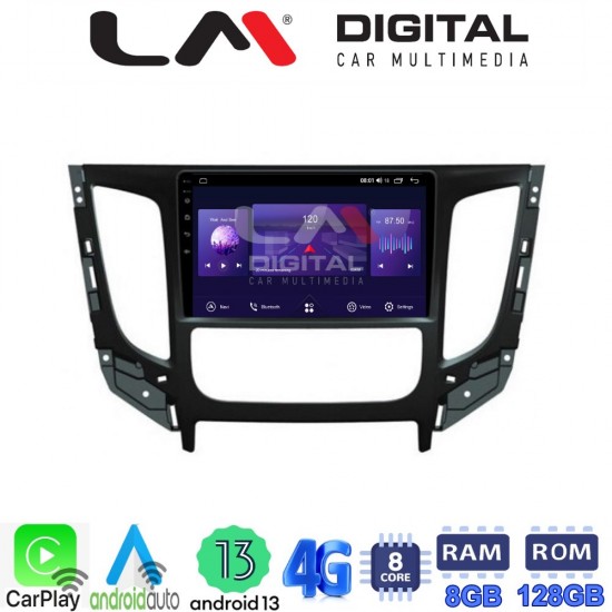 LM Digital - LM ZT8230 GPS Οθόνη OEM Multimedia Αυτοκινήτου για Mitsubishi L200 2014 >Μόνο για αυτοκίνητα με Κλιματισμό (CarPlay/AndroidAuto/BT/GPS/WIFI/GPRS)